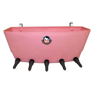 Calf Feeder with 5-Teats  Pink Feeder
